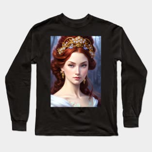 Princess Anna Painting Long Sleeve T-Shirt